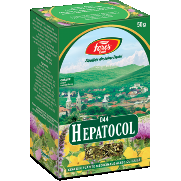 fares ceai hepatocol 50g