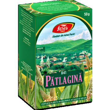 Fares Ceai patlagina iarba - 50 grame