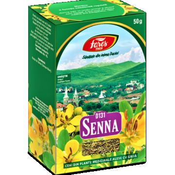 fares ceai senna frunze x 50 grame