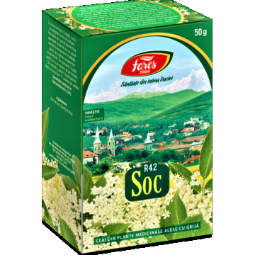 fares ceai soc flori x 50 grame