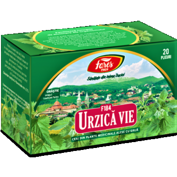 fares ceai urzica x 20 plicuri