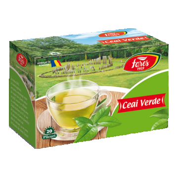 fares ceai verde x 20 plicuri