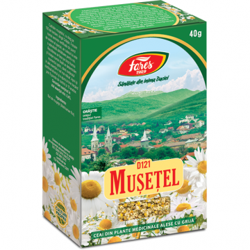 Musetel, flori, D121, ceai la punga 50g