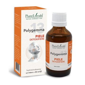 plantextrakt polygemma 13 piele detoxifiere 50ml