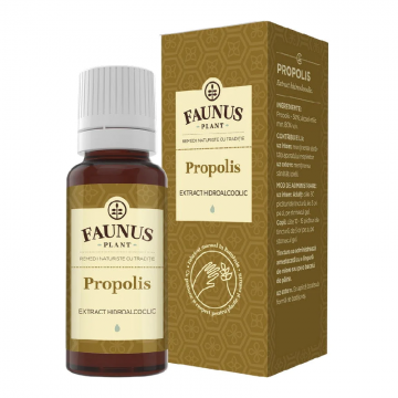 Tinctura Propolis 30%, 20 ml, Faunus Plant