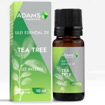 adams vision ulei esential tea tree uz intern 10ml