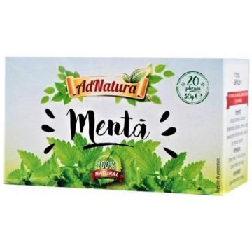 AdNatura ceai menta frunze - 20 plicuri