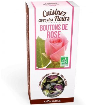 Boboci de trandafir uz culinar, eco-bio, 30g - Aromandise