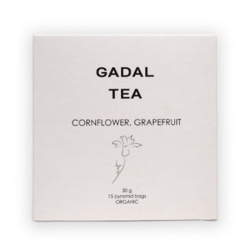 Ceai albastrea si grapefruit, bio, 15 piramide, Gadal Tea