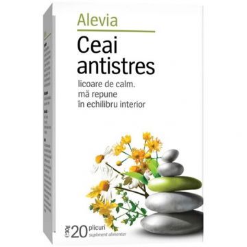 Ceai antistres, 20 plicuri, Alevia