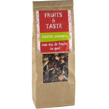 Ceai bio de fructe Jamaica Exotic, 80g - Pronat
