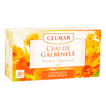 Ceai de Galbenele, 20 plicuri, Celmar