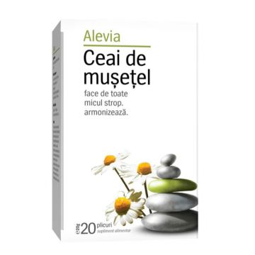 Ceai de musetel, 20 plicuri, Alevia