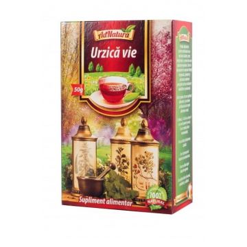 Ceai de urzica vie, 50g, AdNatura