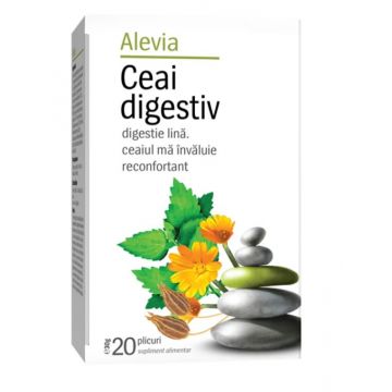 Ceai digestiv, 20 plicuri, Alevia