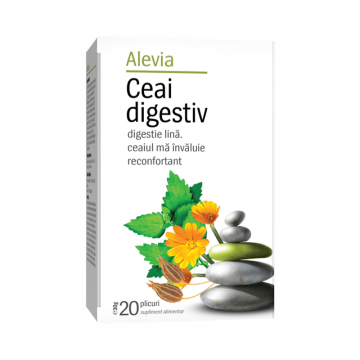 Ceai digestiv, 20 plicuri, Alevia Ceai digestiv, 20 plicuri, Alevia