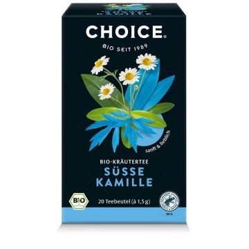 Ceai din plante, Musetel dulce, eco-bio, 20 buc, 30 g, Choice