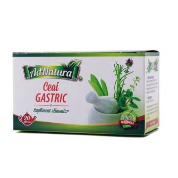 Ceai gastric, 20 plicuri, AdNatura