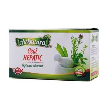 Ceai hepatic, 20 plicuri, AdNatura