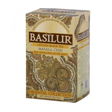 Ceai Masala Chai, 25 plicuri, Basilur Ceai Masala Chai, 25 plicuri, Basilur