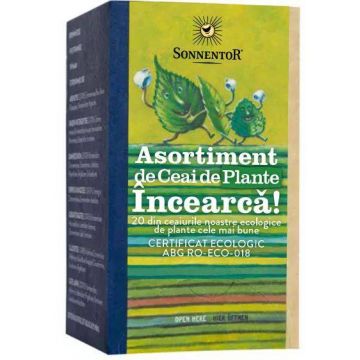 CEAI MIX PLANTE INCEARCA! Eco-Bio 20 plicuri - SONNENTOR