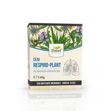 Ceai Respiro-plant plamani sanatosi, 150g, Dorel Plant