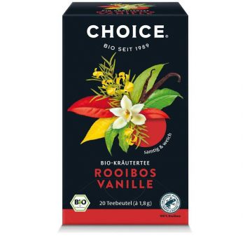 Ceai rooibos si vanilie Eco-Bio 20 pliculete - Choice