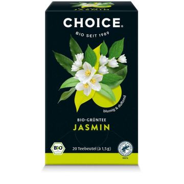 Ceai verde Jasmin Eco-Bio 20 pliculete - Choice