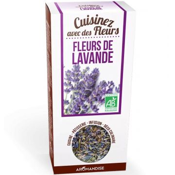 Flori de lavanda uz culinar Eco-Bio 40g - Aromandise