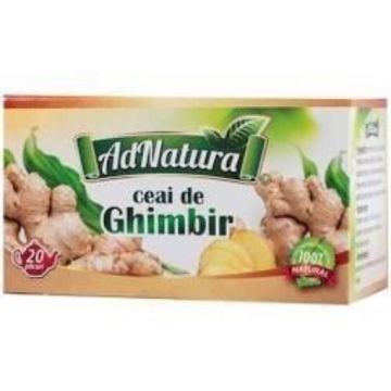 AdNatura ceai ghimbir - 20 plicuri