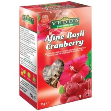 Ceai Afine Rosii, 75g, Vedda