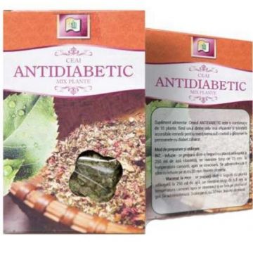 Ceai Antidiabetic 50gr. Stef Mar