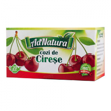 Ceai de cozi de cirese, 20 plicuri, AdNatura