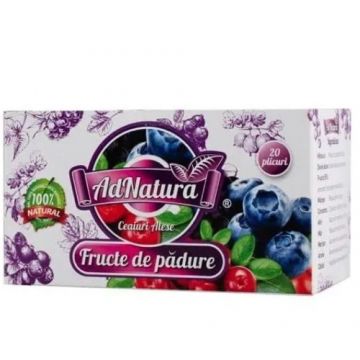 Ceai Fructe de Padure 20pl AdNatura