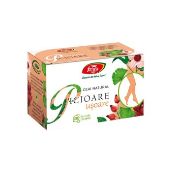 Ceai Picioare usoare, 20 plicuri, Fares Ceai Picioare usoare, 20 plicuri, Fares