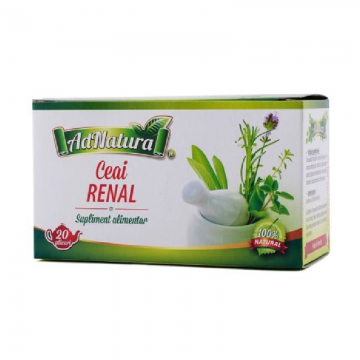 Ceai renal, 20 plicuri, Adnatura