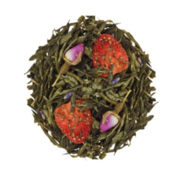 Ceai Verde Strawberry & Champagne (Gramaj: 50g)