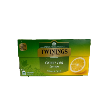 Twinings Green Lemon ceai verde cu aroma de lamaie 25 pliculete