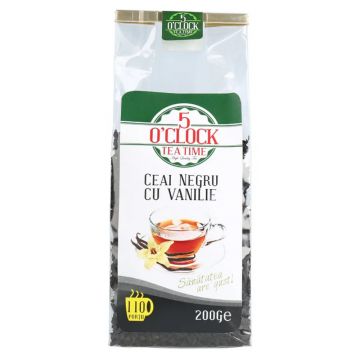 5 O' Clock Tea Ceai Negru cu Vanilie 200g