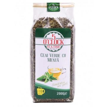 5 O' Clock Tea Ceai Verde cu Menta 200g
