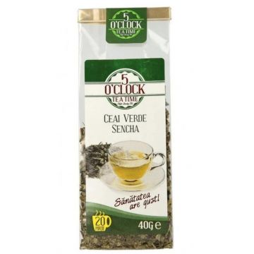 5 O' Clock Tea Ceai verde Sencha 40g 5 O' Clock Tea Ceai verde Sencha 40g