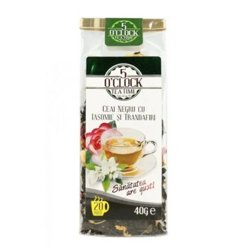 5 O' Clock Tea Iasomie si trandafiri 40g 5 O' Clock Tea Iasomie si trandafiri 40g
