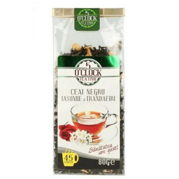 5 O' Clock Tea Iasomie si trandafiri 80g