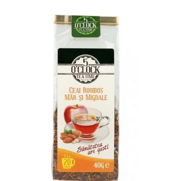 5 O' Clock Tea Rooibos cu Mar si Migdale 40g 5 O' Clock Tea Rooibos cu Mar si Migdale 40g