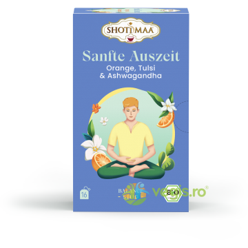 Ceai Balance Your Day - Let it Flow cu Portocala, Tulsi si Ashwagandha Ecologic/Bio 16dz