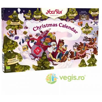 Ceai Calendar de Craciun (Christmas Calendar) Ecologic/Bio 24dz