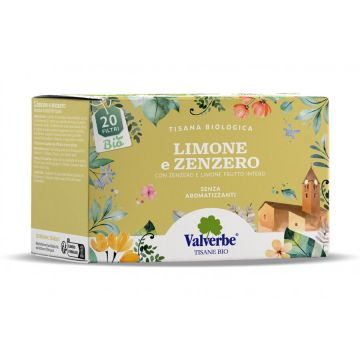 Ceai cu Lamaie si Ghimbir Ecologic/Bio 20dz