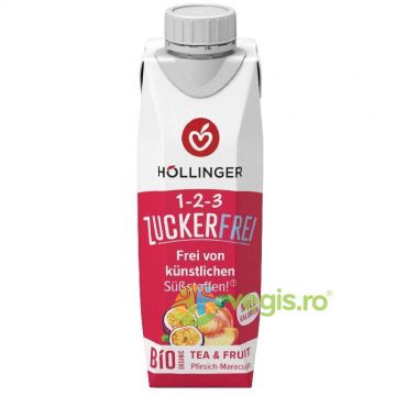 Ceai cu Piersici si Maracuja fara Zahar Adaugat Ecologic/Bio 300ml