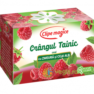 Ceai cu Zmeura si Ceai Alb - Crangul Tainic 20dz