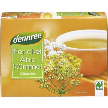 Ceai de Fenicul, Anason si Chimen Ecologic/Bio 100g